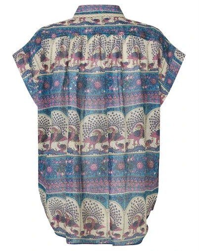 Lollys Laundry - BadalLL Skjorte - Blue